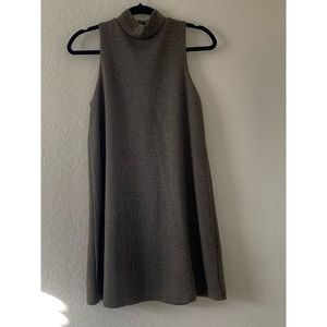 Women’s khaki green A-line short dress. New. Size S.